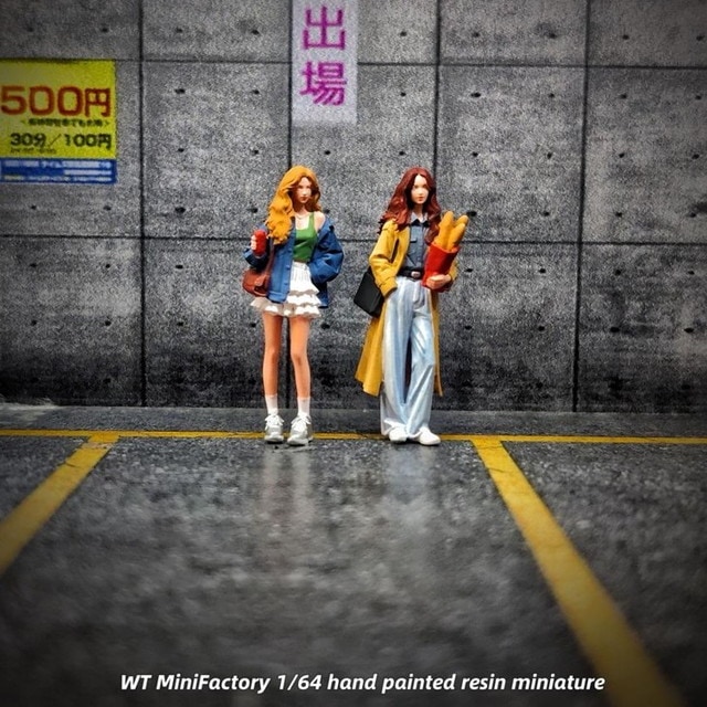 予約 WT2025121921 WT Minifactory 1/64 Bread Girls Duo フランスパン