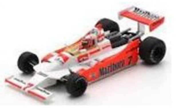 予約 S3988 スパーク 1/43 マクラーレン McLaren M28 #7 4th F1 モナコ