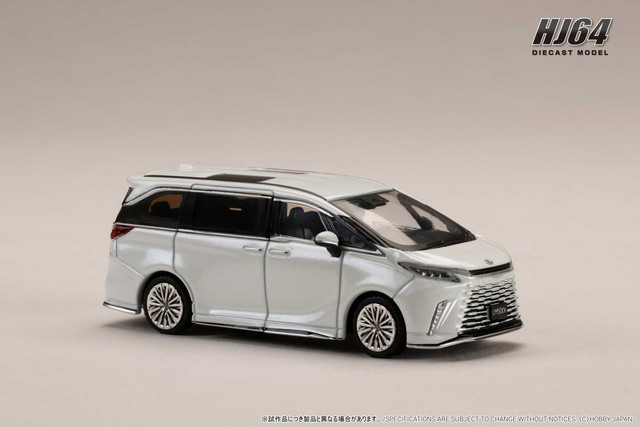予約 HJ645076BW ホビージャパン 1/64 レクサス LM カスタムバージョン
