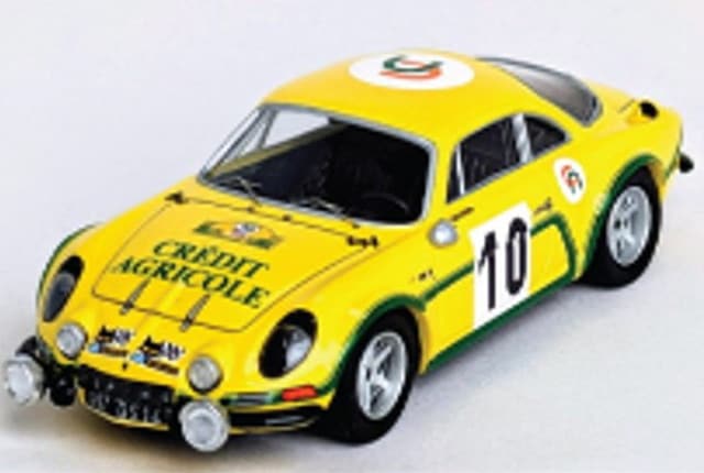 予約 RRfr104 トロフュー 1/43 アルピーヌ ルノー A110 1974年