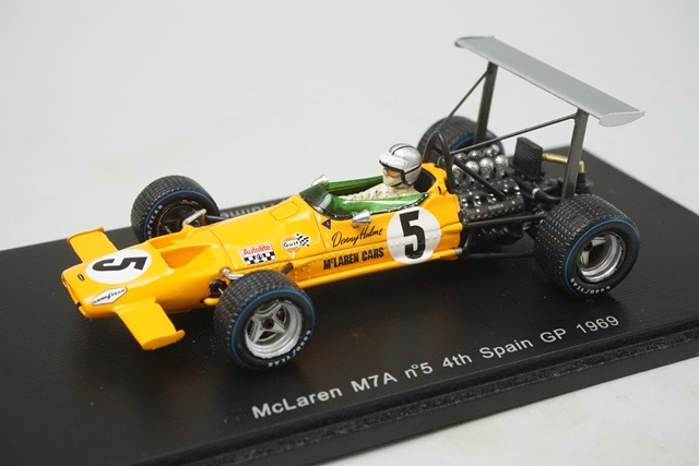 1/43 スパーク S3118 マクラーレン M7A スペインGP 4th 1969 #5 D
