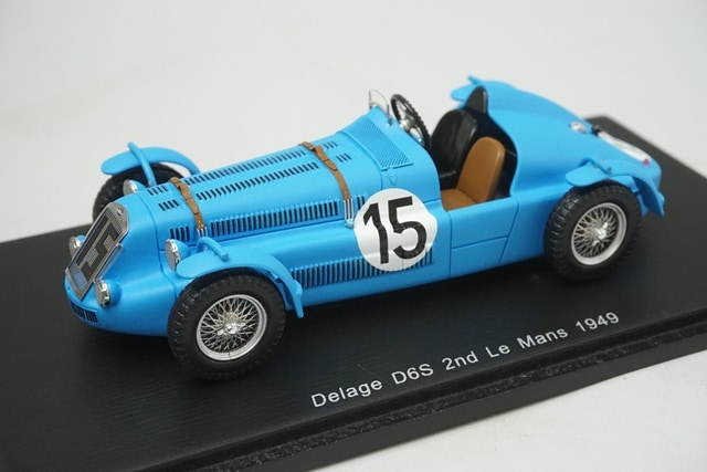 1/43 スパーク S2730 ドラージュ D6S ルマン 2nd 1949 #15 H.ルヴォー