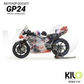 ��� KLW0015-06 KILOworks 1/12 �ɥ����ƥ� PRAMAC MOTO GP GP24 ��21 Franco Morbidelli 2024 Catalan GP