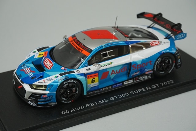 1/43 スパーク SGT049 アウディ R8 LMS GT300 スーパーGT 2022 #6 片山