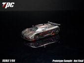 ͽ��  TPC 1/64 �����˥����� �������� Koenigsegg Agera RS Carbon Fiber Red Stripe