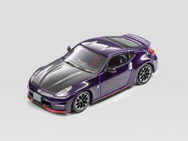 予約 Fuji 1/64 フェアレディ Fairlady Z Z34 370z Purple Carbon