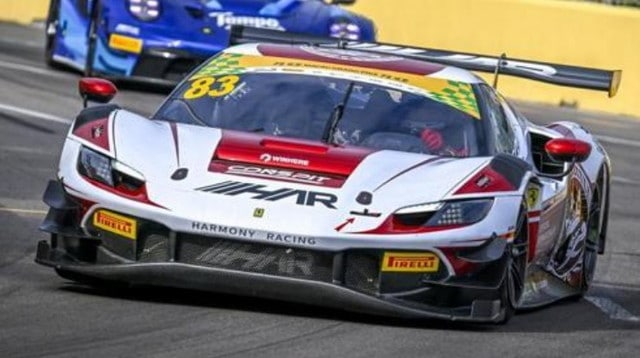 予約 LSRC216 LOOKSMART 1/43 フェラーリ Ferrari 296 GT3 #83 Harmony