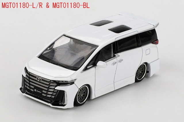 予約 MGT01180-BL TSM MINI-GT 1/64 トヨタ Toyota ヴェルファイア 40