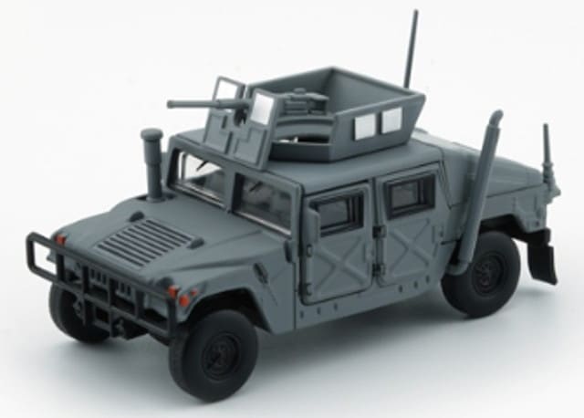 新品 64B0461 BM CREATIONS 1/64 ハンヴィー 4-CT マットダークグレー