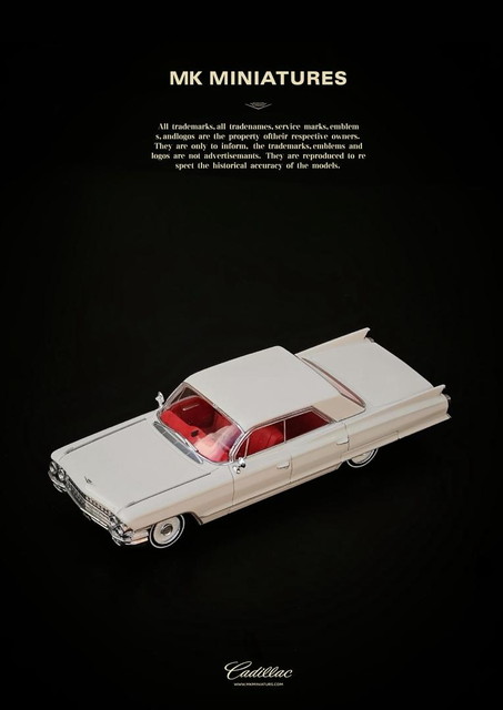 新品 MK Miniatures 1/64 キャデラック ドゥビル Cadillac DeVille