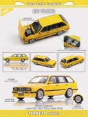 ͽ��  Mortal 1/64  3 Series Mk1 E30 Wagon Yellow