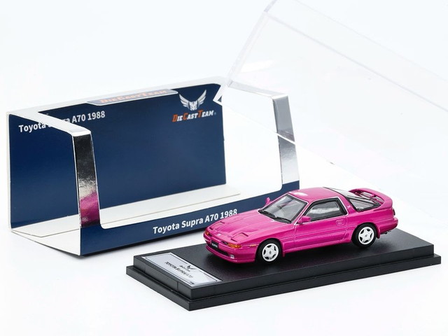 ͽ�� LL-033-251 DCT 1/64 �ȥ西 �����ץ� Toyota Supra A70 Magenta (RHD)