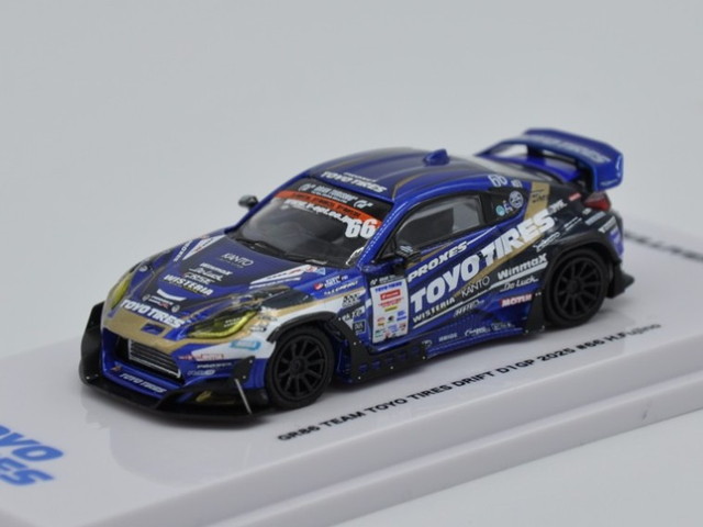 新品 GU64102 GULLIVER64 1/64 GR86 Team Toyo Tires Drift D1GP 2025