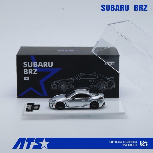 予約 ATS880404 ATS 1/64 スバル Subaru BRZ Silver, Boost Gear