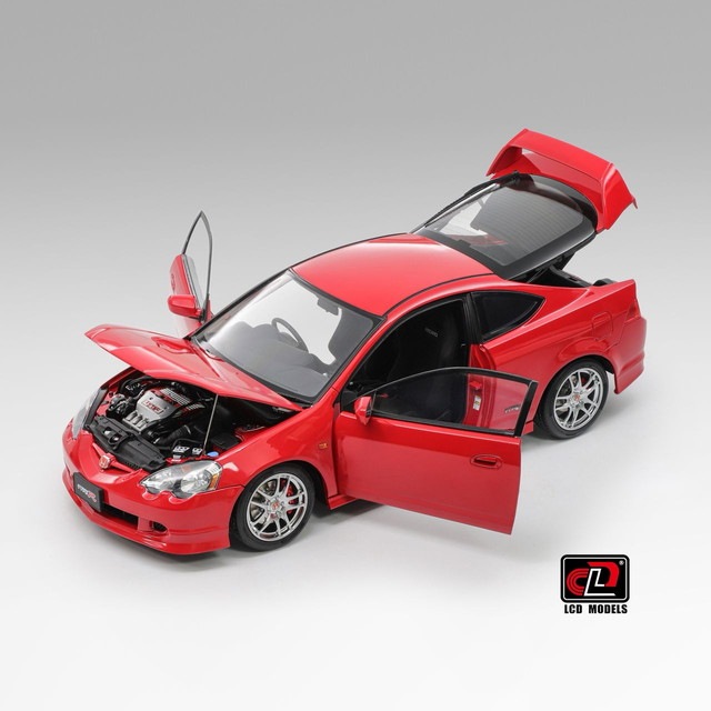 予約 LCD18019-RE LCD 1/18 ホンダ インテグラ Honda INTEGRA DC5 TYPE