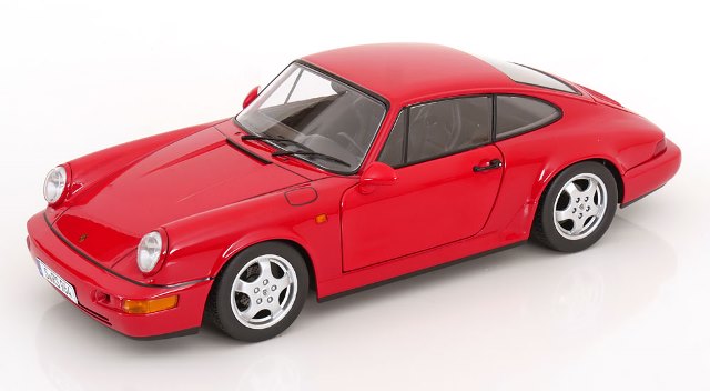 KK-Scale 1/12 ポルシェ 911 RS 1992 Cupリム レッド 予約 KKDC120242C KK scale 1/12 ポルシェ 911 (964) RS 1992 with Cup