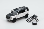 ͽ�� GE-002-9 GCD �����󥳡��ץץ������� x Enchery 1/64 ���ɥ����С� �ǥ��ե������ LAND ROVER Defender110 White (LHD)