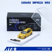 ͽ�� ATS881506 ATS 1/64 ���Х� ����ץ�å� Subaru IMPREZA WRX Yellow