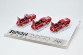 ͽ�� HS002-07 Classic Lover 1/64 �ե��顼�� 250GTO 3705GT Set Silver