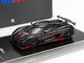 ͽ�� Frontiart �ե���ƥ������� 1/64 �����˥����� �������� Koenigsegg Agera RS Carbon + Red Lines