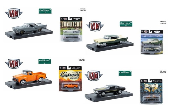 予約 11228-130 M2マシーンズ 1/64 Drivers Release 130 （アソート：4