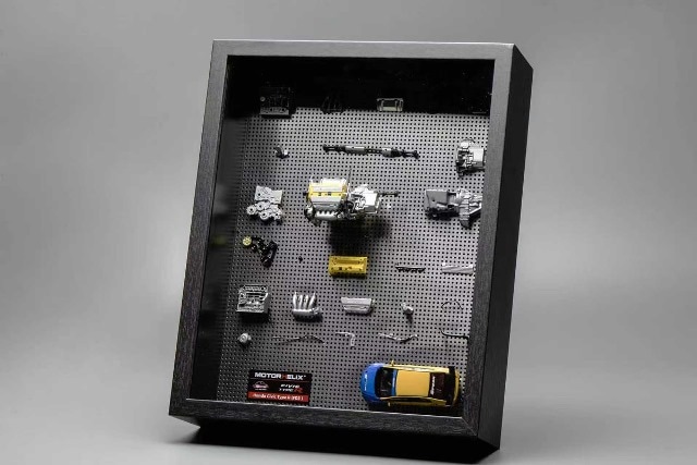 新品 M90308DZ-SAE モーターヘリックス 1/64 FD2+1/18 Kseries Engine