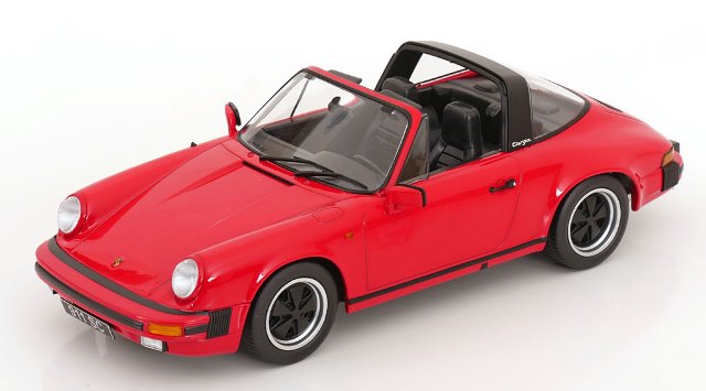 予約 KKDC180845 KK scale 1/18 ポルシェ 911 SC Targa 1983 レッド