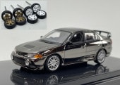 ���� M64009DZ-CY �⡼�����إ�å��� 1/64 ��ɩ Mitsubishi Lancer Evolution IV GSR Customized Electroplatng Gun Grey 