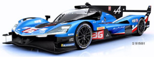 予約 S1815001 SOLIDO 1/18 アルピーヌ レーシング A424 LMDh インテル