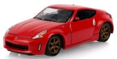 ͽ�� 235110-A GreenLight 1/64 ���� Tokyo Torque Series 10 - 2019 Nissan 370Z coupe - Red (New Custom Wheels) 