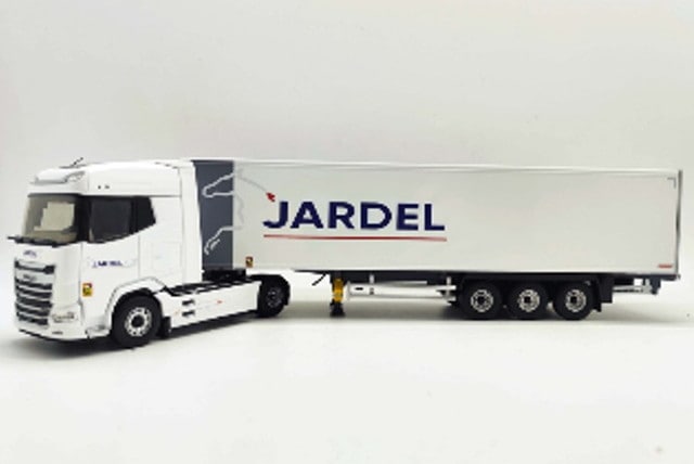 予約 118424 ELIGOR 1/43 DAF XG セミトレーラー JARDEL , Boost Gear