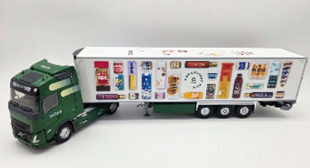 予約 118681 ELIGOR 1/43 ボルボ VOLVO FH AERO セミトレーラー 冷凍車