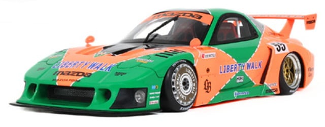 ミッツ③ 1本 予約 GTS568 GTスピリット 1/18 マツダ LB☆WORKS RX-7 LB スーパー