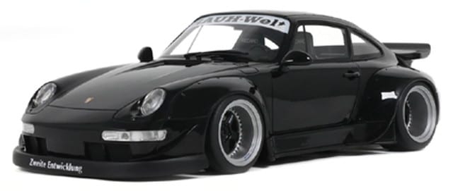 予約 GTS587 GTスピリット 1/18 RWB BLACK AUT 2012 (ブラック