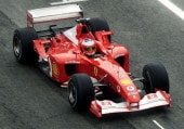 ͽ�� BBRC1862A2 BBR 1/18 �ե��顼�� Ferrari F2002 ����ޥ�� San Marino GP 2�� R. �Х������ #2 �ǥ����ץ쥤�������դ� 