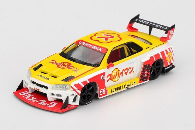 予約 MGT01204-R TSM MINI-GT 1/64 日産 Nissan LB-ER34 Super