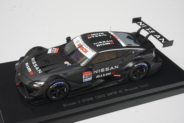1/43 エブロ 45826 日産 Z GT500 岡山テスト スーパーGT 2022 #230