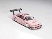 ͽ��  MORTAL 1/64  S14 GT-SPEC V1 SEIJI OOKAWARA �ܥ�ͥåȳ��Ĳ�ǽ Pink 