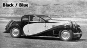 ͽ�� LS18_BC01A LOOKSMART 1/18 �֥��åƥ� Bugatti Type 50 T Black / Blue 