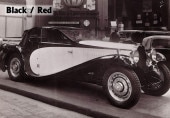 ͽ�� LS18_BC02B LOOKSMART 1/18 �֥��åƥ� Bugatti Type 50 Superprofile? Black / Red 