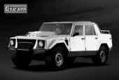ͽ�� LS_LC04A LOOKSMART 1/43 ���ܥ륮���� Lamborghini LM002 Cream 