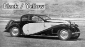 ͽ�� LS18_BC01C LOOKSMART 1/18 �֥��åƥ� Bugatti Type 50 T Black / Yellow 