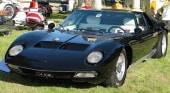 ͽ�� LSMH05 LOOKSMART 1/18 ���ܥ륮���� Lamborghini Miura P400 SV sn.5110 (Black Simon) 