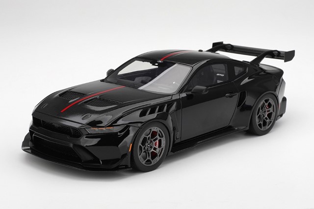予約 TS0673 TopSpeed 1/18 フォード マスタング GTD シャドウブラック