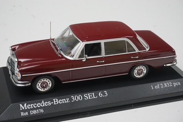 1/43 ミニチャンプス 430039102 メルセデスベンツ 300 SEL 6.3 1968-72