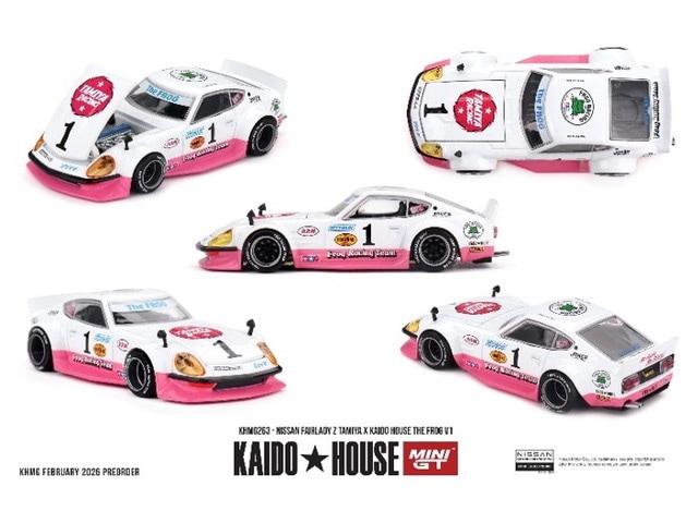予約 KHMG263 TSM MINI-GT × KAIDO HOUSE 1/64 日産 Nissan