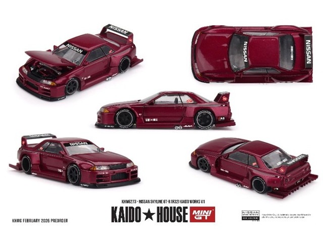 予約 KHMG273 TSM MINI-GT × KAIDO HOUSE 1/64 日産 Nissan