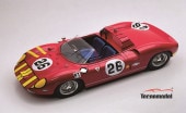 ͽ�� TM18-525B �ƥ��Υ�ǥ� 1/18 �ե��顼�� 330P ���֥�� 12���� 1965 #26 Scuderia Bear B.�������ޥ� - S.�ϥɥ��� 