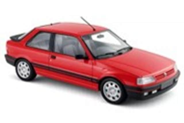 予約 184880 ノレブ 1/18 プジョー 309 GTi 1987 ヴァレルンガレッド