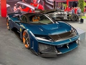 ͽ�� LS559M LOOKSMART 1/43 �ե��顼�� Ferrari F80 Full Blue Carbon 